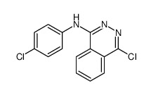 4-chloro-N-(4-chlorophenyl)phthalazin-1-amine结构式
