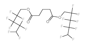 Pentanedioic acid,1,5-bis(2,2,3,3,4,4,5,5-octafluoropentyl) ester结构式