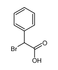 ()-bromophenylacetic acid Structure