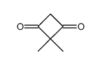 3-hydroxy-4,4-dimethyl-2-cyclobutenone结构式