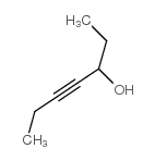 4-Heptyn-3-ol Structure