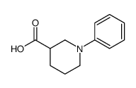 1-Phenylpiperidine-3-carboxylic acid Structure