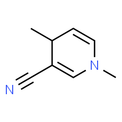 3-Pyridinecarbonitrile,1,4-dihydro-1,4-dimethyl-(9CI)结构式