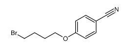 4-(4-bromobutoxy)benzonitrile结构式