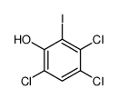 3,4,6-Trichloro-2-iodophenol Structure