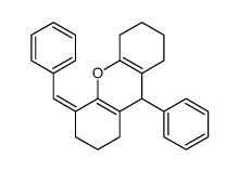 5-benzylidene-9-phenyl-1,2,3,4,6,7,8,9-octahydroxanthene结构式