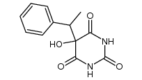 5-hydroxy-5-(1-phenyl-ethyl)-pyrimidine-2,4,6-trione结构式