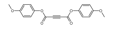 bis(p-methoxyphenyl) acetylenedicarboxylate Structure