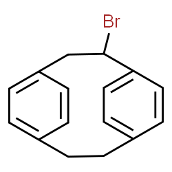 2-Bromotricyclo[8.2.2.24,7]hexadecane-1(12),4,6,10,13,15-hexene结构式