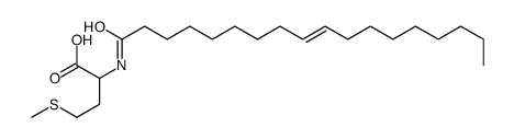 (Z)-N-(1-oxooctadec-9-en-1-yl)-DL-methionine结构式
