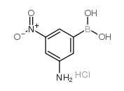 (3-amino-5-nitrophenyl)boronic acid hcl salt structure