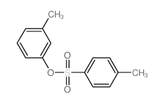 1-methyl-4-(3-methylphenoxy)sulfonyl-benzene结构式