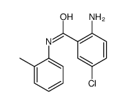2-amino-5-chloro-N-(2-methylphenyl)benzamide Structure