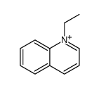 1-ethylquinolin-1-ium结构式