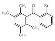 (2-bromophenyl)-(2,3,5,6-tetramethylphenyl)methanone structure