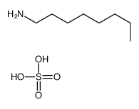 octan-1-amine,sulfuric acid Structure