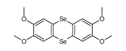 2,3,7,8-tetramethoxyselenanthrene Structure