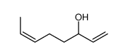 octa-1,6-dien-3-ol Structure