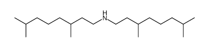 bis(3,7-dimethyloctyl)amine Structure