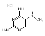 N5-methylpyrimidine-2,4,5-triamine structure