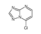 7-氯-[1,2,4]噻唑并[1,5-a]嘧啶结构式