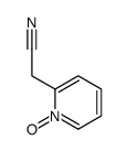 2-(1-oxidopyridin-1-ium-2-yl)acetonitrile Structure