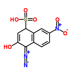 6-Nitro-1,2,4-diazo acid Structure