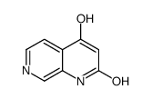 4-Hydroxy-1,7-naphthyridin-2(1H)-one Structure