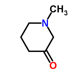 1-Methyl-3-piperidinone Structure