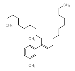 11-(2,5-dimethylphenyl)henicos-10-ene Structure