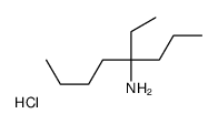 4-ethyloctan-4-ylazanium,chloride结构式