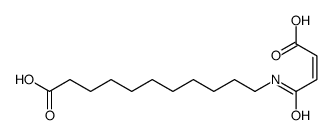 N-(10-Carboxydecanyl)maleamideic Acid Structure