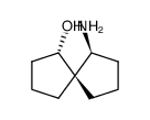 Spiro[4.4]nonan-1-ol, 6-amino-, (1S,5S,6S)- (9CI) Structure