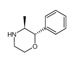 trans-Phenmetrazine结构式