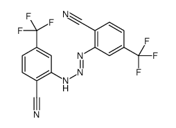 1,3-bis(2-cyano-5-(trifluoromethyl)phenyl)triazene结构式