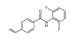 Benzamide, N-(2,6-difluorophenyl)-4-ethenyl- (9CI) Structure