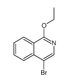 1-ethoxy-4-bromo-isoquinoline结构式