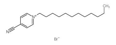 1-dodecylpyridine-4-carbonitrile结构式