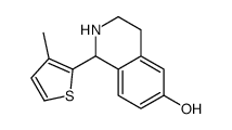 6-Isoquinolinol,1,2,3,4-tetrahydro-1-(3-methyl-2-thienyl)-(9CI) picture