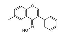 N-(6-methyl-3-phenylchromen-4-ylidene)hydroxylamine Structure