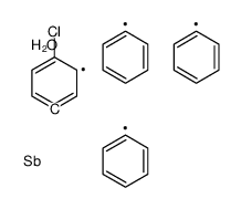 (4-chlorophenyl)-triphenylantimony,hydrate结构式