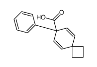 7-phenylspiro[3.5]nona-5,8-diene-7-carboxylic acid结构式