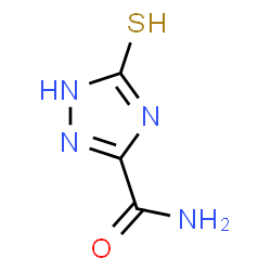 1H-1,2,4-Triazole-3-carboxamide,4,5-dihydro-5-thioxo-(9CI)结构式