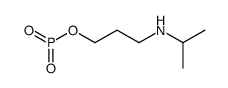oxido-oxo-[3-(propan-2-ylamino)propoxy]phosphanium Structure