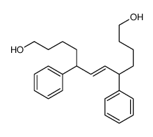 5,8-diphenyldodec-6-ene-1,12-diol结构式