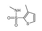 N,3-dimethylthiophene-2-sulfonamide Structure