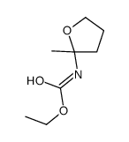 ethyl N-(2-methyloxolan-2-yl)carbamate Structure