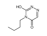 4-丁基-2H-[1,2,4]三嗪-3,5-二酮结构式