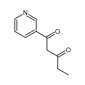 1-(pyridin-3-yl)-1,3-pentanedione Structure