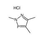 2,4,5-trimethyl-2H-[1,2,3]diazaphosphole, hydrochloride结构式